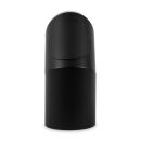 Ø 130 mm - Bogen 90° mit Tür Schwarz