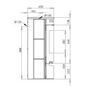 Poêle à bois Aduro 1-1 SK noir 6 kW