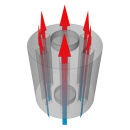 Echangeur dair chaud 180 mm