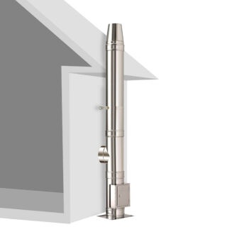 8 m Schiedel ICS Doppelwandiges Schornstein Set