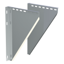 Ø 150 mm Jeremias DW FU Konsolbleche verstellbar 150 - 250 mm Hochglanz