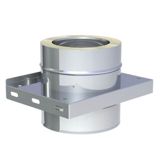 Ø 150 mm Jeremias DW FU Grundplatte für Zwischenstütze Hochglanz
