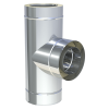 Ø 130 mm Raccordement Jeremias DW FU Pièce en T 90° haute brillance