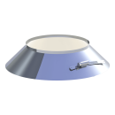 Ø 150 mm Jeremias DW FU Collier détanchéité avec bord brillant