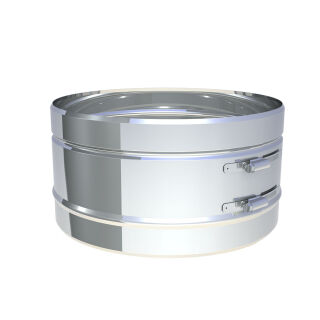 Ø 180 mm Jeremias DW FU / DW Silver Klemmband Hochglanz