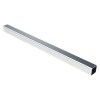 500 mm - Jeremias DW FU / DW Silver Verlängerungsrohr 30 x 30 mm für Wandabstandshalter Hochglanz