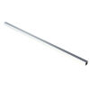 1000 mm - Jeremias DW FU / DW Silver Verlängerungsrohr 30 x 30 mm für Wandabstandshalter Hochglanz