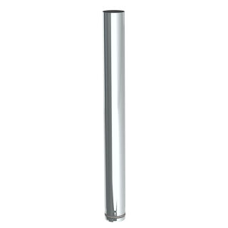 Tuyau de poêle à granulés Coude capsulaire Einzug 80 mm Gris