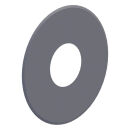 Tuyau de poêle à granulés 500 mm Elément de longueur 100 mm Gris