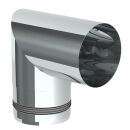 Ø 80 mm Pelletofenrohr 90° Bogen zweiteilig...
