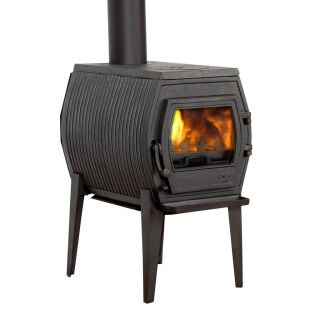 Poêle-cheminée en fonte Globe Fire Charon