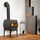 Poêle-cheminée en fonte Globe Fire Charon
