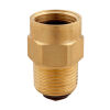 Schnellentlüfter 3/8" Messing mit Montageventil