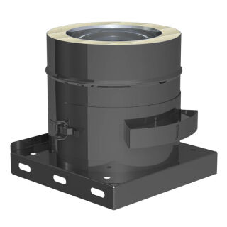 Ø 180 mm Jeremias DW FU Grundplatte mit herausnehmbaren Rußtopf RAL Farbe