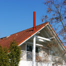 Ø 180 mm Jeremias DW FU Grundplatte mit herausnehmbaren Rußtopf RAL Farbe