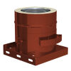 Ø 180 mm Jeremias DW FU Grundplatte mit herausnehmbaren Rußtopf RAL Farbe