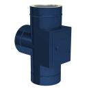 Ø 180 mm Raccordement Jeremias DW FU Pièce en T 90° avec ouverture de nettoyage Couleur RAL