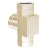 Ø 180 mm Raccordement Jeremias DW FU Pièce en T 90° avec ouverture de nettoyage Couleur RAL