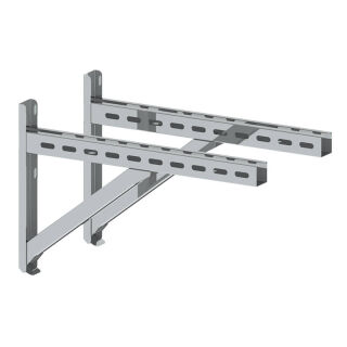 Support mural & Traverse 500 mm