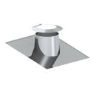 conduit de cheminee solin de toit acier inox 5° -...