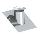 conduit de cheminee solin de toit acier inox 26° -...