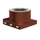 Jeremias DW Vision Grundplatte Wandmontage mit Kondensatablauf unten