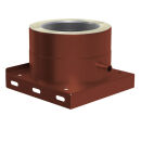 Jeremias DW Vision Grundplatte Wandmontage mit Kondensatablauf seitlich