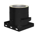 Jeremias DW Vision Grundplatte mit herausnehmbaren Rußtopf
