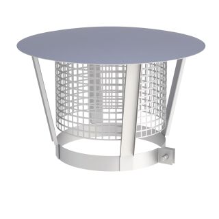 Jeremias DW Vision Regenhaube mit Funkenschutzgitter