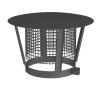 Jeremias DW Vision Regenhaube mit Funkenschutzgitter