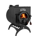 Poêle datelier Bruno Mini III avec plaque de cuisson