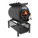 Poêle datelier Bruno Pyro V avec socle Compakt