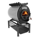 Poêle datelier Bruno Pyro V avec socle Compakt...