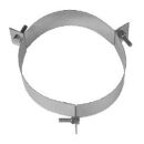 conduit de cheminee collier de serrage 3 point