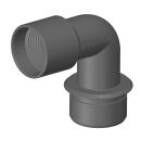 Jeremias TWIN P angle de courbure 90° pour siphon...