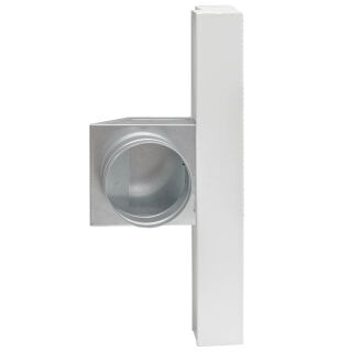 Raccordement pour bande de ventilation Aluflex solo Open Air Curved