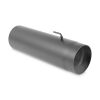 Ø 120 mm Tube droit 50 cm avec Clé de tirage - Gris fonte