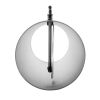Ø 120 mm Tube droit 50 cm avec Clé de tirage - Gris fonte