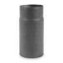 Ø 130 mm Tube droit 25 cm - Gris fonte