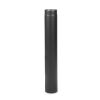 Ø 130 mm Tube droit 100 cm - Gris fonte