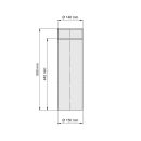 Ø 150 mm Tube droit 50 cm - Gris fonte