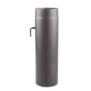 Ø 150 mm Tube droit 50 cm avec clé de tirage Gris
