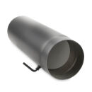 Ø 150 mm Tube droit 50 cm avec clé de tirage Gris