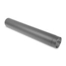 Ø 150 mm Tube droit 100 cm - Gris fonte