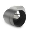 Ø 160 mm Coude à 90 ° avec trappe - Gris fonte