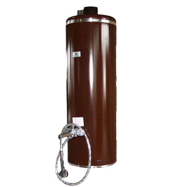 Poêle de bain Wittigsthal - Four supérieur sans pression 100 l - avec mitigeur