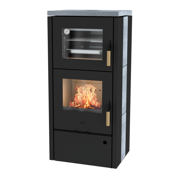 Kaminofen Flambiente INDA mit Backfach